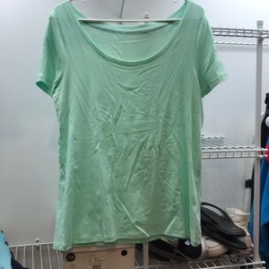 Mint green shirt from old navy